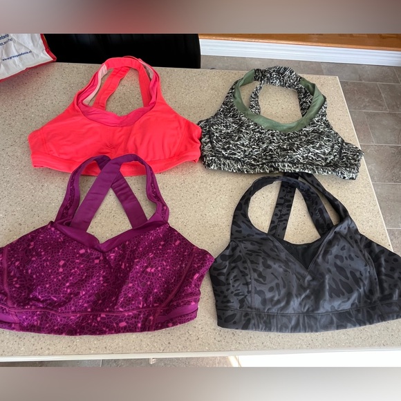 lululemon athletica Other - lululemon athletica Sports Bras - Pink, Green, Purple, Black